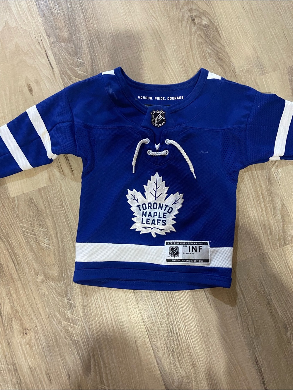 NHL Toronto Maple Leafs Royal Blue Kids Hockey Jersey